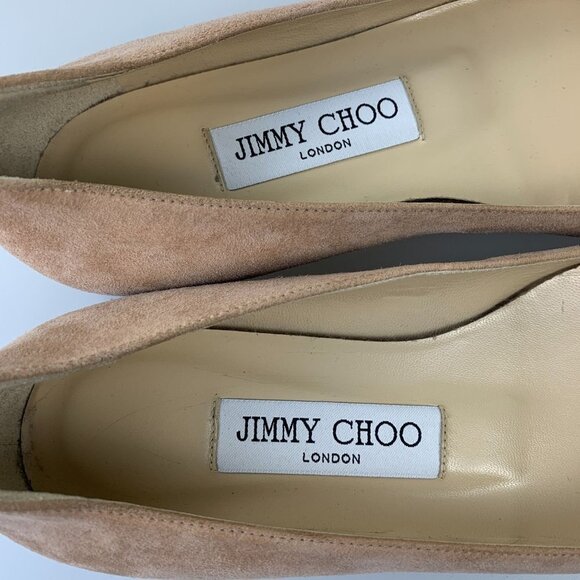 NWT JIMMY CHOO Suede Flats - Picture 8 of 9